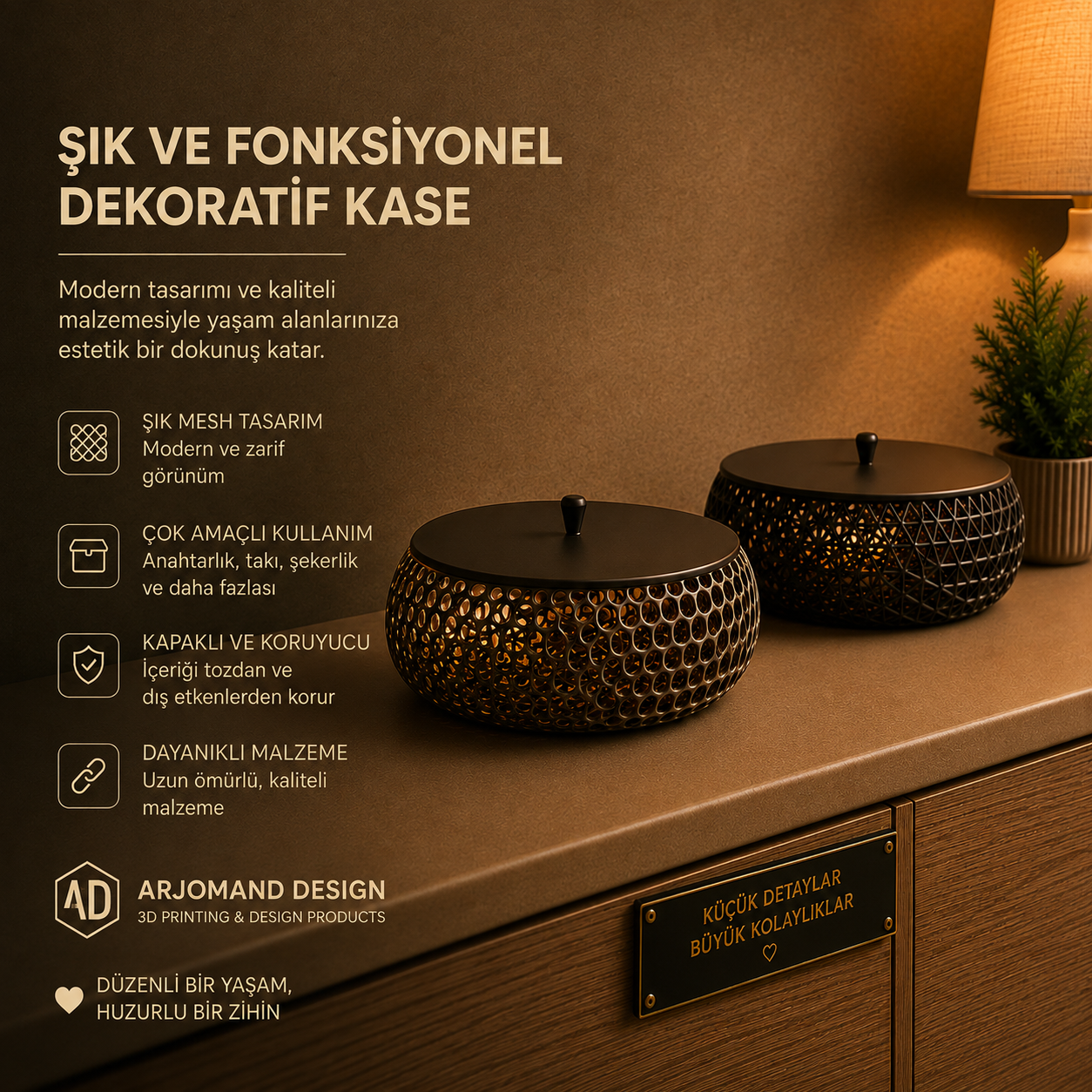 Dekoratif Bowl