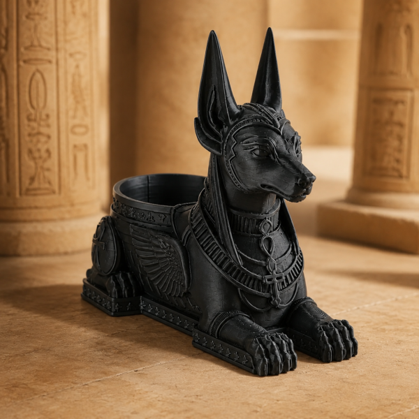 Anubis Çok Amaçlı Masa Dekoru