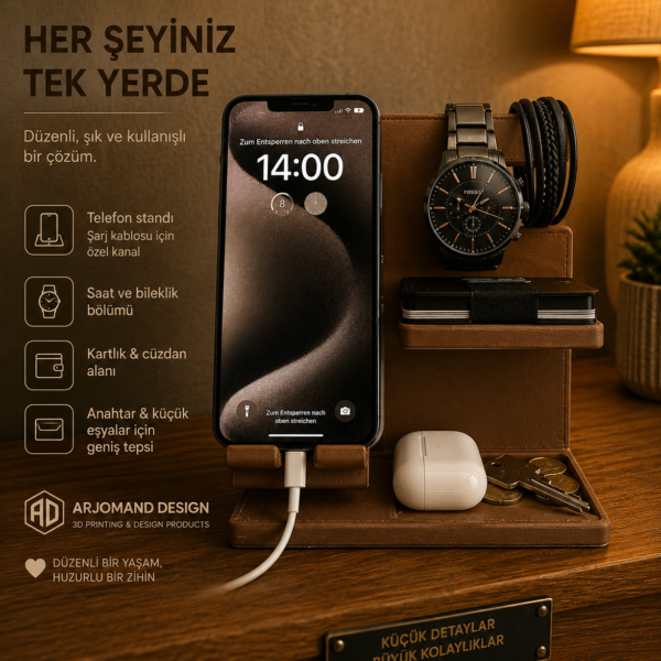 Çok Amaçlı Telefon Standı