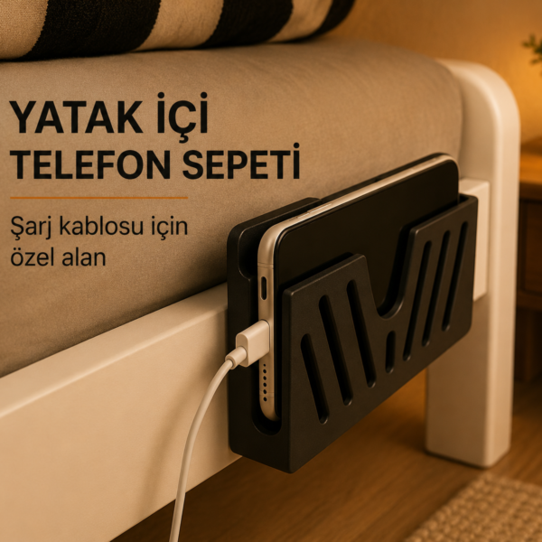 Yatak İçi Telefon Sepeti
