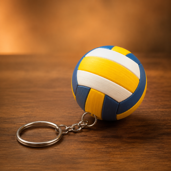Voleybol Topu Anahtarlık